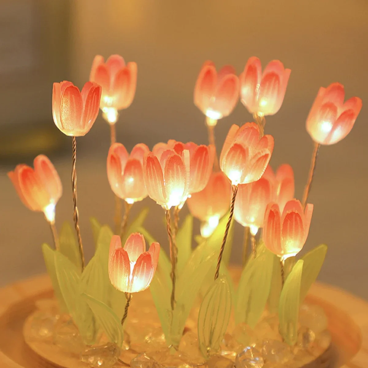 LED DIY Handmade Mini Tulip Ni - Kids Outdoor Movie Night reseña y precio