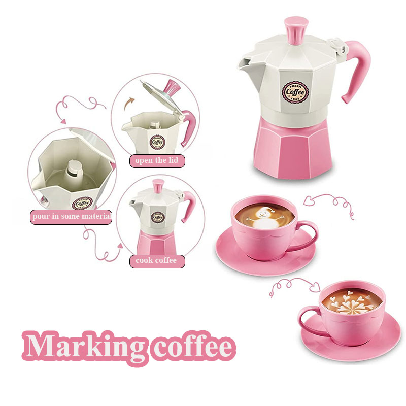 Pretend Play Simulation Coffee - Kids Outdoor House With Kitchen reseña y precio