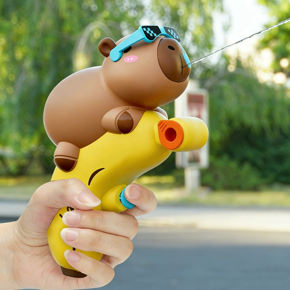 Cute Capybara Water Gun Water  - Kids Outdoor Water Sprinkler reseña y precio