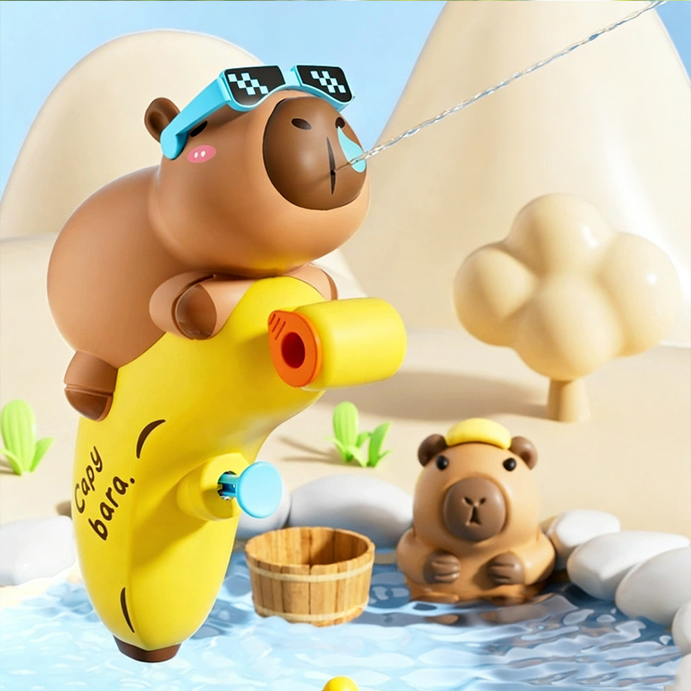 Cute Capybara Water Gun Water  - Kids Outdoor Water Sprinkler reseña y precio