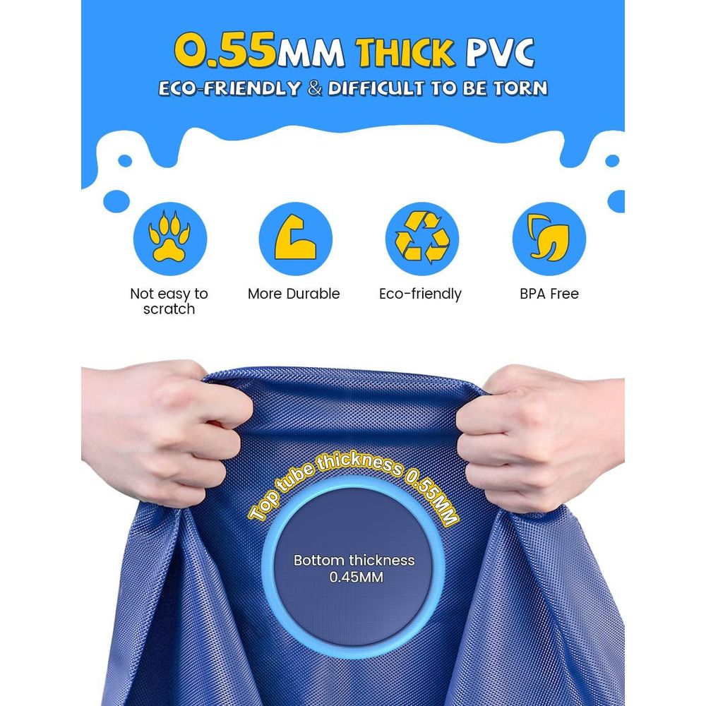 VISTOP Non-Slip Splash Pad or  - Kids Outdoor Water Sprinkler reseña y precio