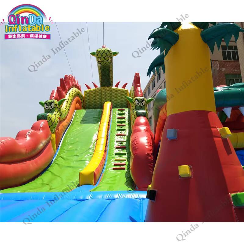 17*11m Large Inflatable Castle - Kids Outdoor Jumping Castle reseña y precio