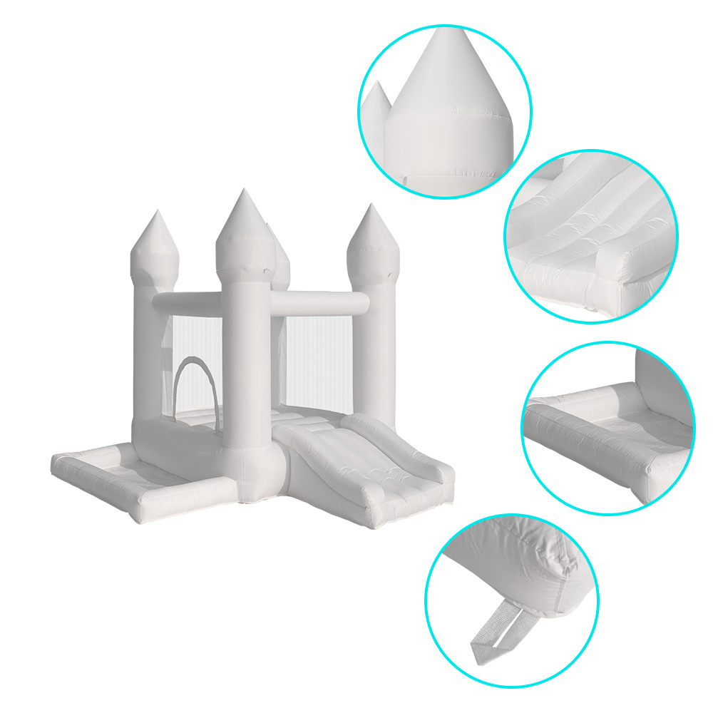 Popular White Wedding Inflatab - Kids Outdoor Jumping Castle reseña y precio