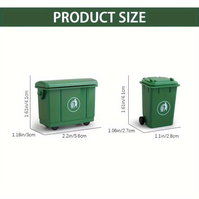 2 Pcs Simulation Curbside Tras - Kids Outdoor Doll House reseña y precio