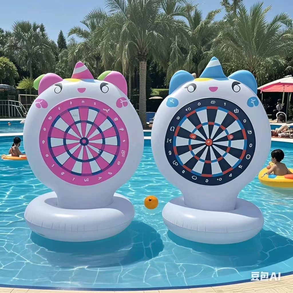 Inflatable Unicorn Throwing Ga - Kids Outdoor Inflatable reseña y precio