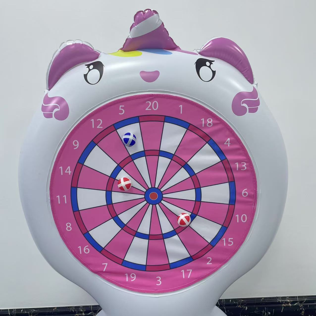 Inflatable Unicorn Throwing Ga - Kids Outdoor Inflatable reseña y precio