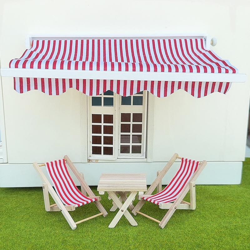 1/12 Dollhouse Simulation Awni - Kids Outdoor Decor reseña y precio