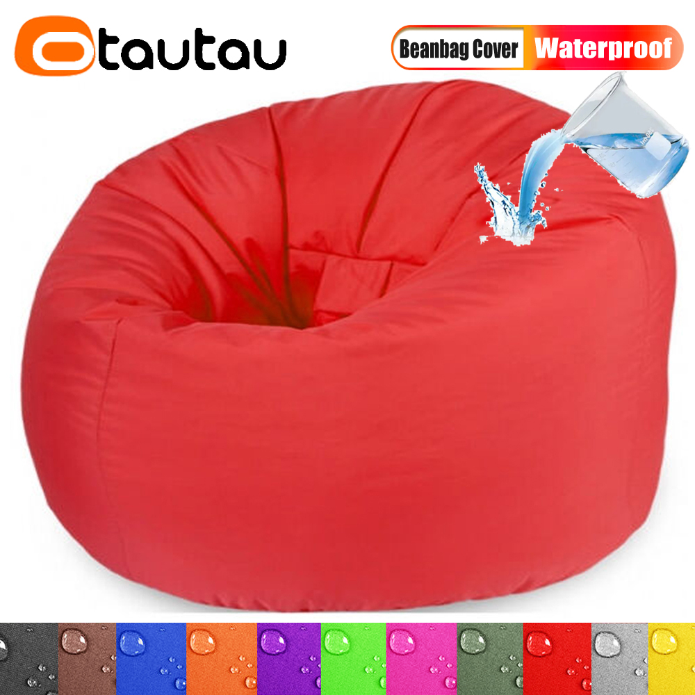 OTAUTAU Outdoor Waterproof Bea - Kids Outdoor Bean Bag Chair reseña y precio