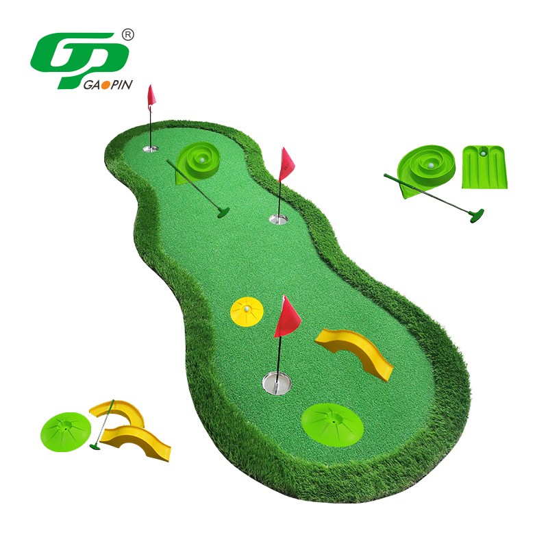 Mini Golf Course Set Indoor/Ou - Kids Indoor Outdoor Games reseña y precio