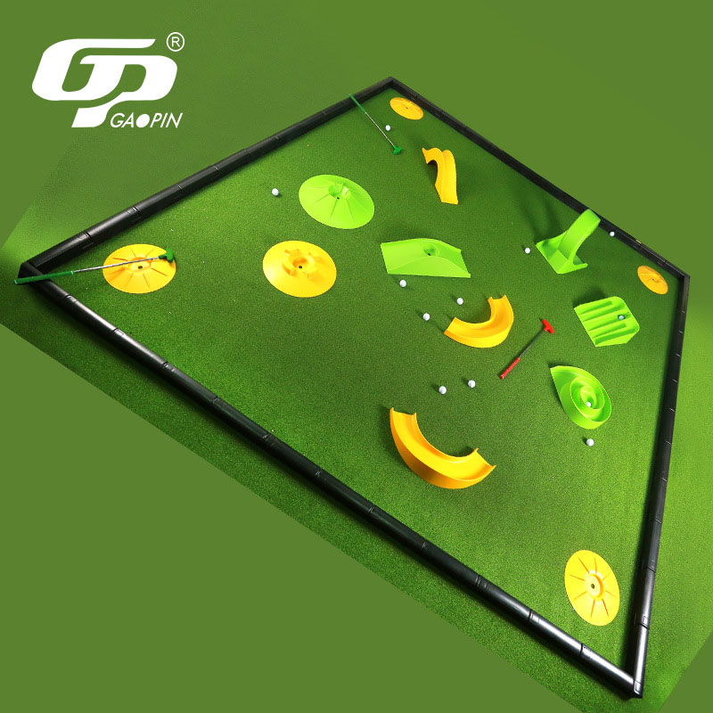 Mini Golf Course Set Indoor/Ou - Kids Indoor Outdoor Games reseña y precio