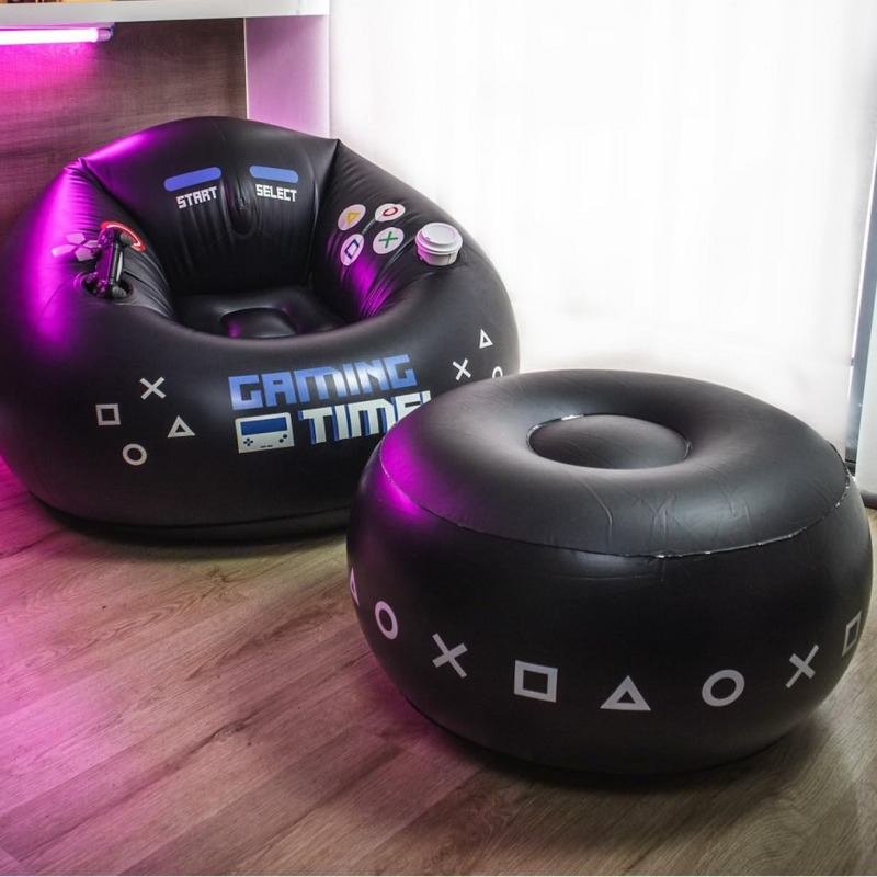 Inflatable Gaming Chair For Ki - Kids Outdoor Garden reseña y precio