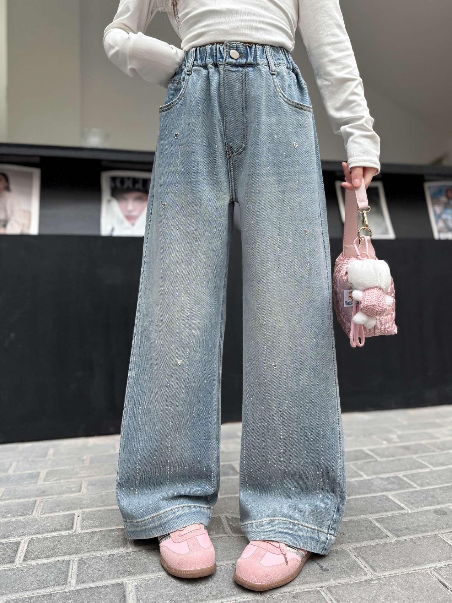 Spring Fashion Girls Jeans Cas - Kids Outdoor Youtube reseña y precio