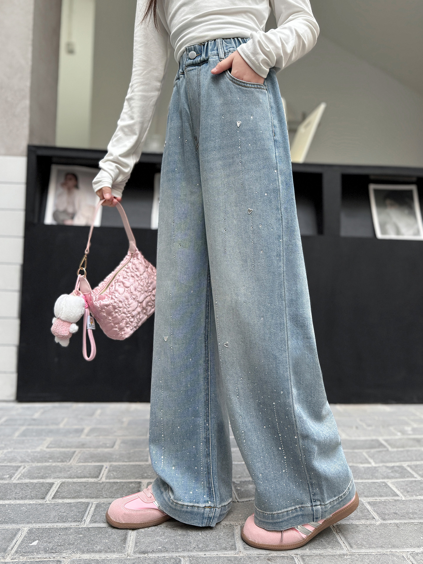 Spring Fashion Girls Jeans Cas - Kids Outdoor Youtube reseña y precio