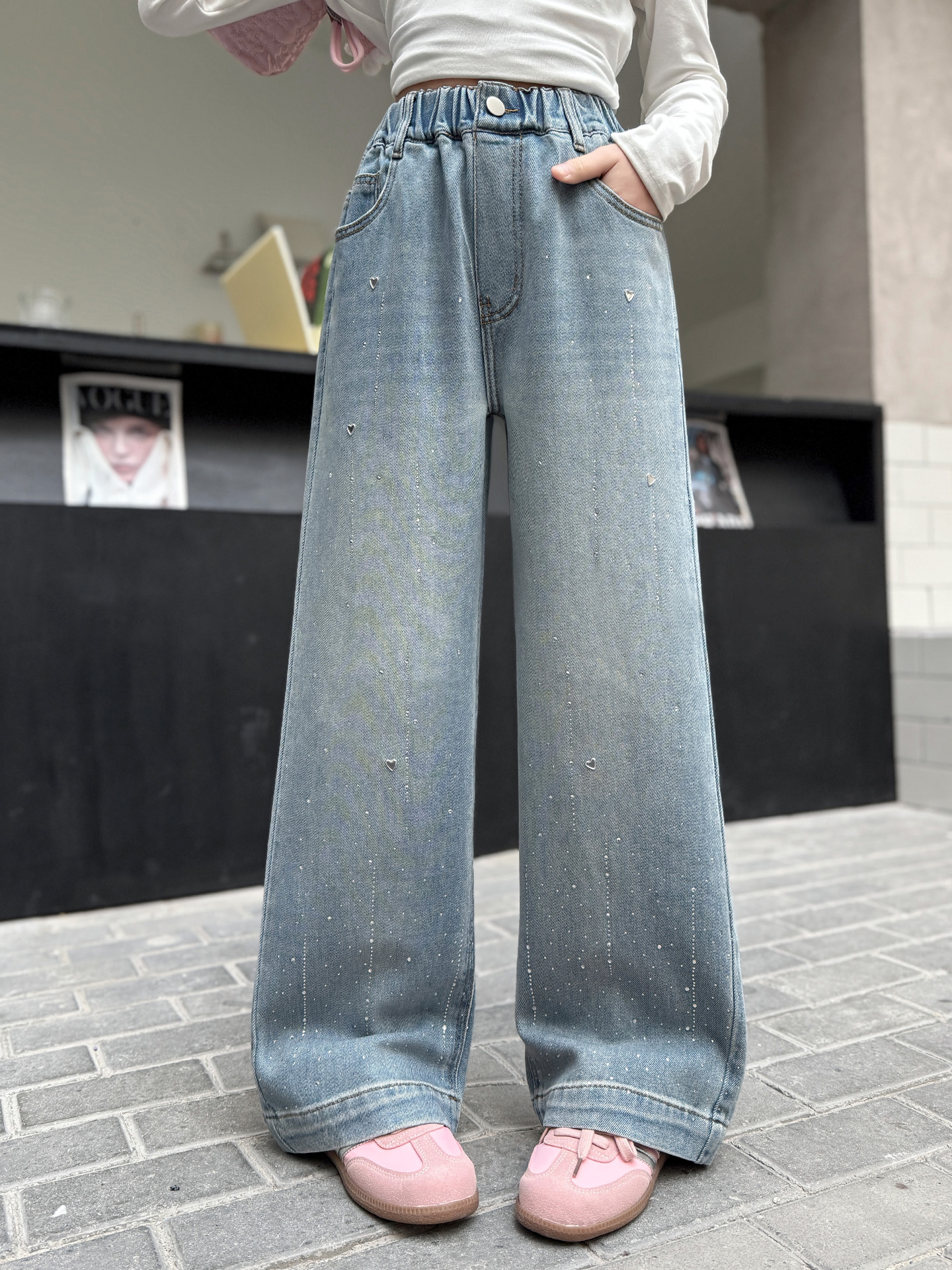 Spring Fashion Girls Jeans Cas - Kids Outdoor Youtube reseña y precio