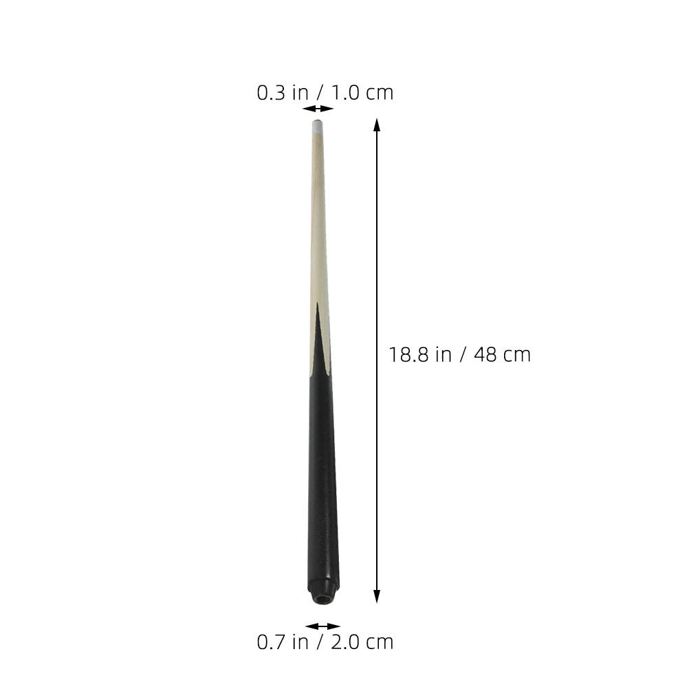 3Pcs Mini Pool Cue Short Woode - Kids Outdoor Wooden Table reseña y precio