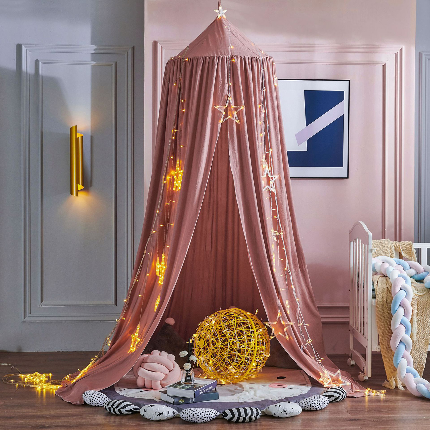 Battilo Kids Bed Mosquito Net  - Kids Outdoor Fence reseña y precio