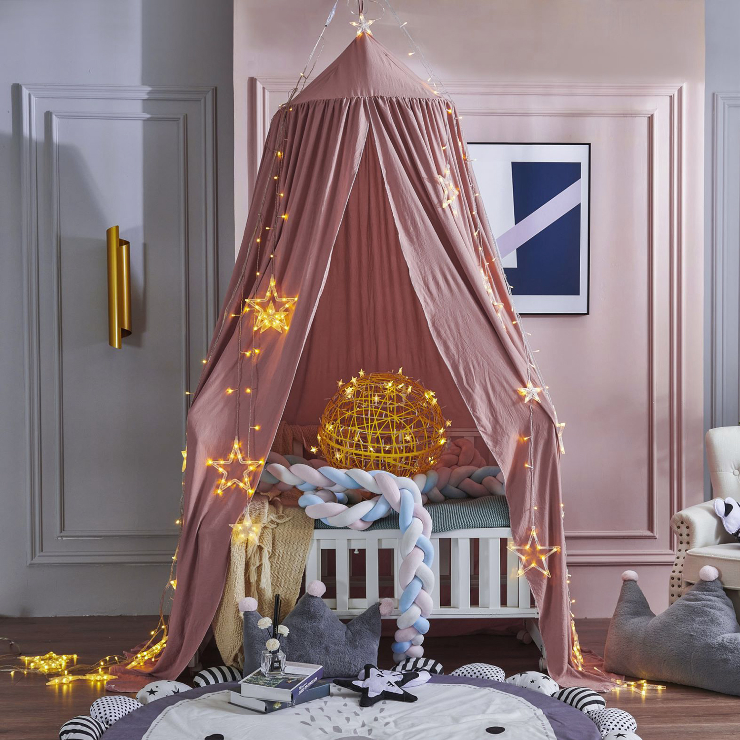 Battilo Kids Bed Mosquito Net  - Kids Outdoor Fence reseña y precio