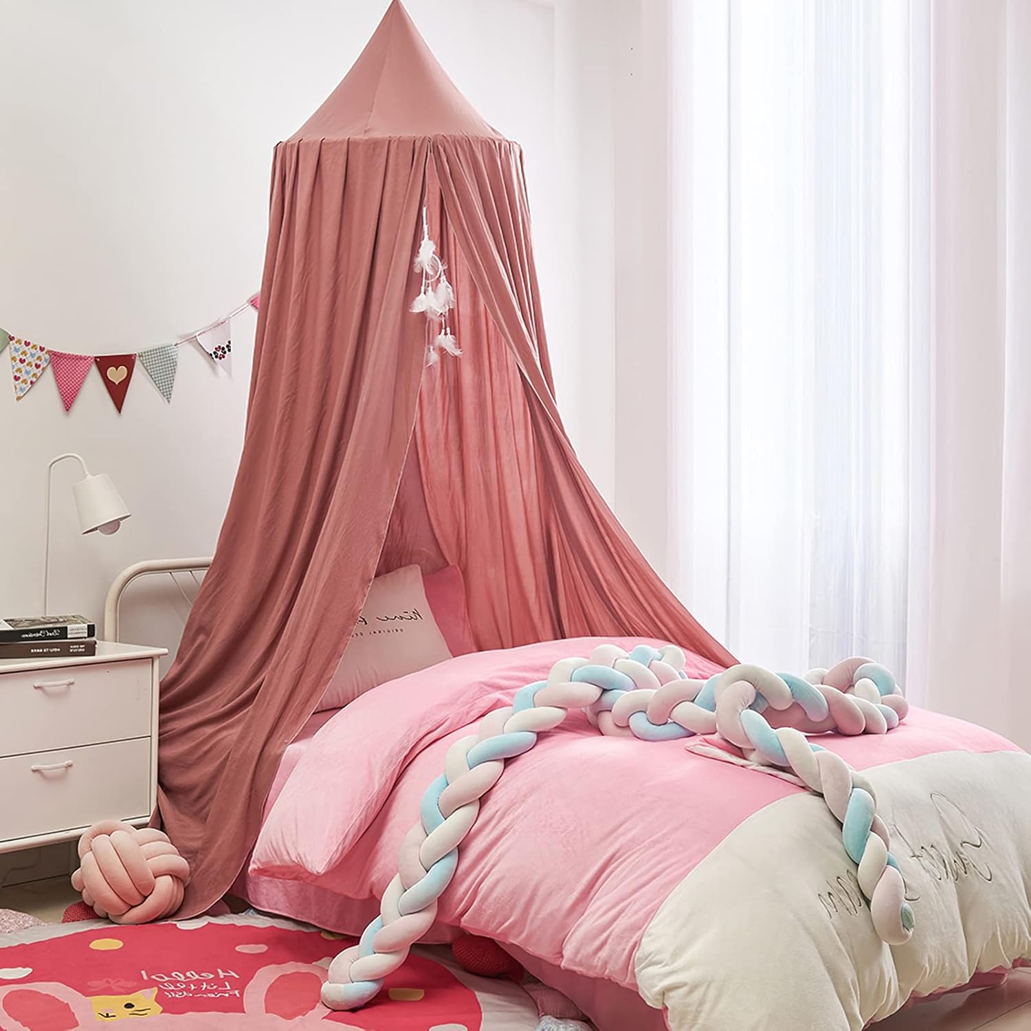 Battilo Kids Bed Mosquito Net  - Kids Outdoor Fence reseña y precio