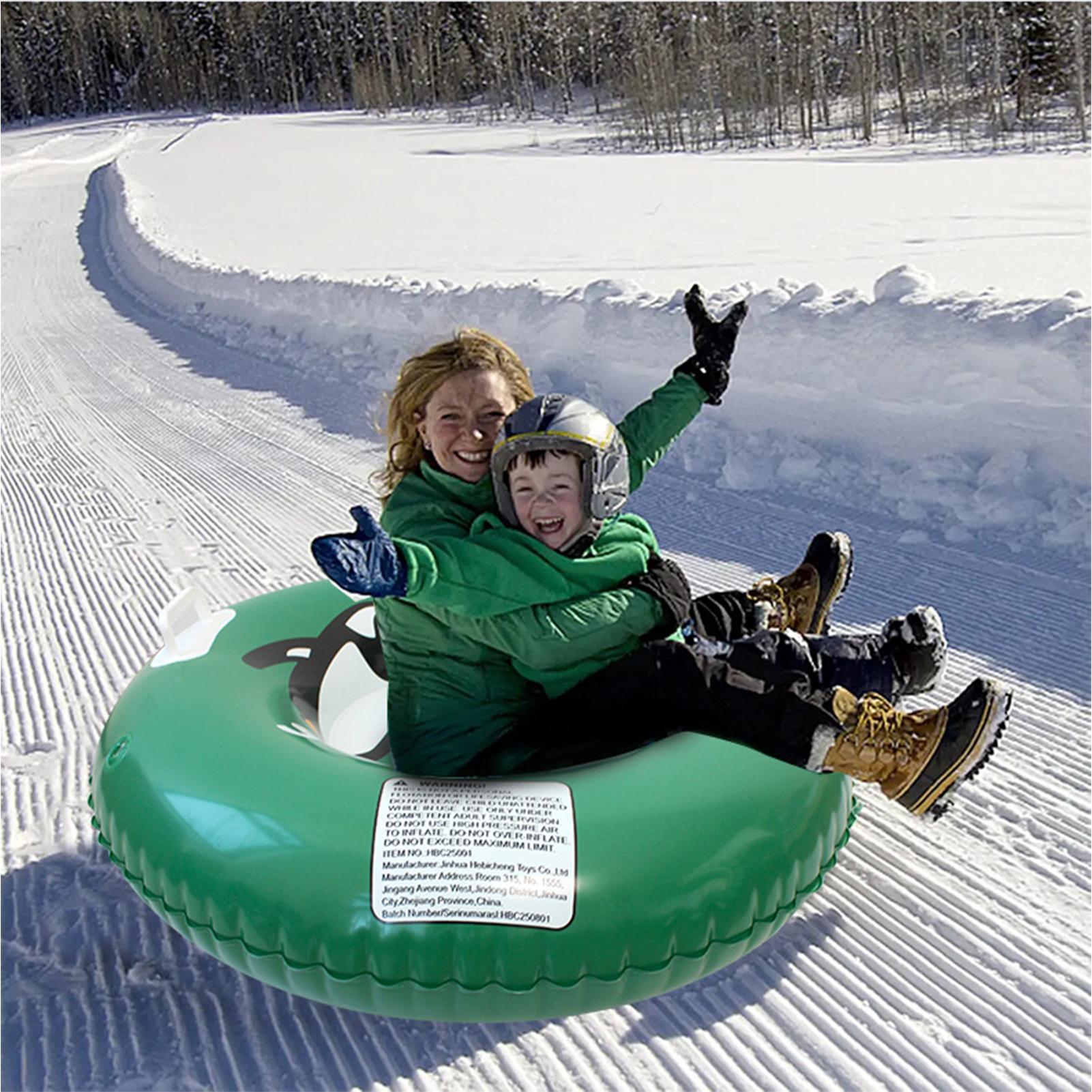 Inflatable Snow Tube, Thickene - Kids Outdoor Youtube reseña y precio