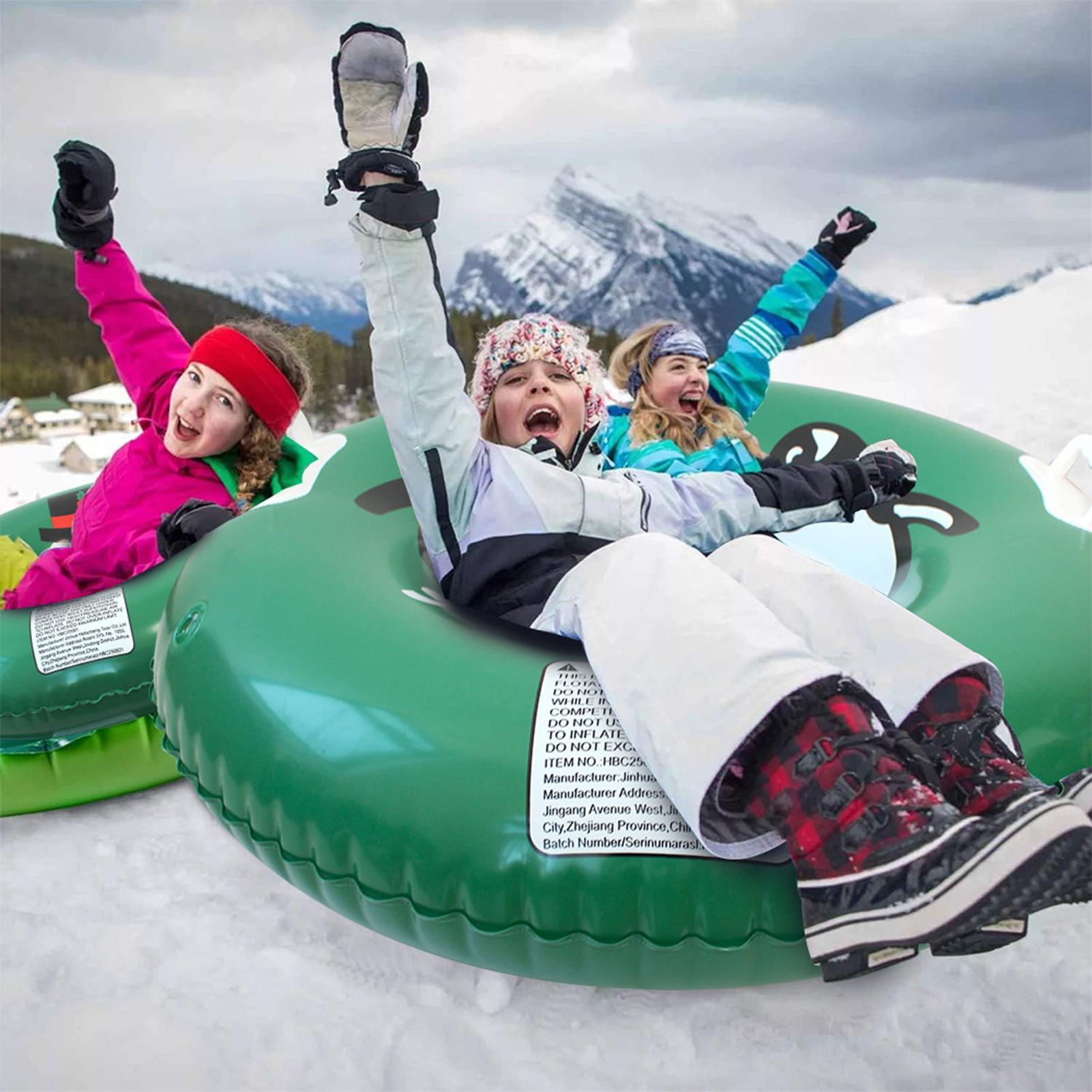 Inflatable Snow Tube, Thickene - Kids Outdoor Youtube reseña y precio