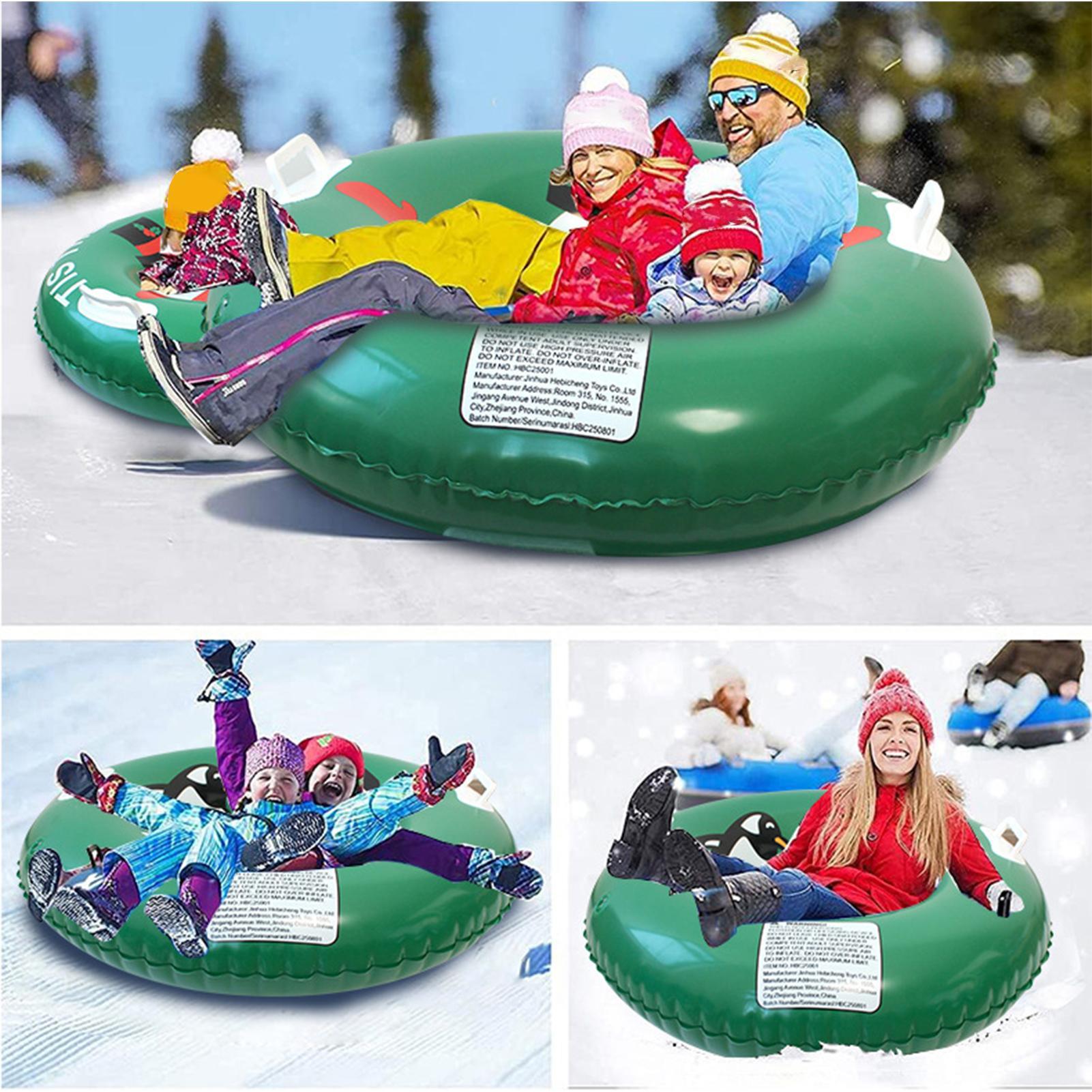Inflatable Snow Tube, Thickene - Kids Outdoor Youtube reseña y precio
