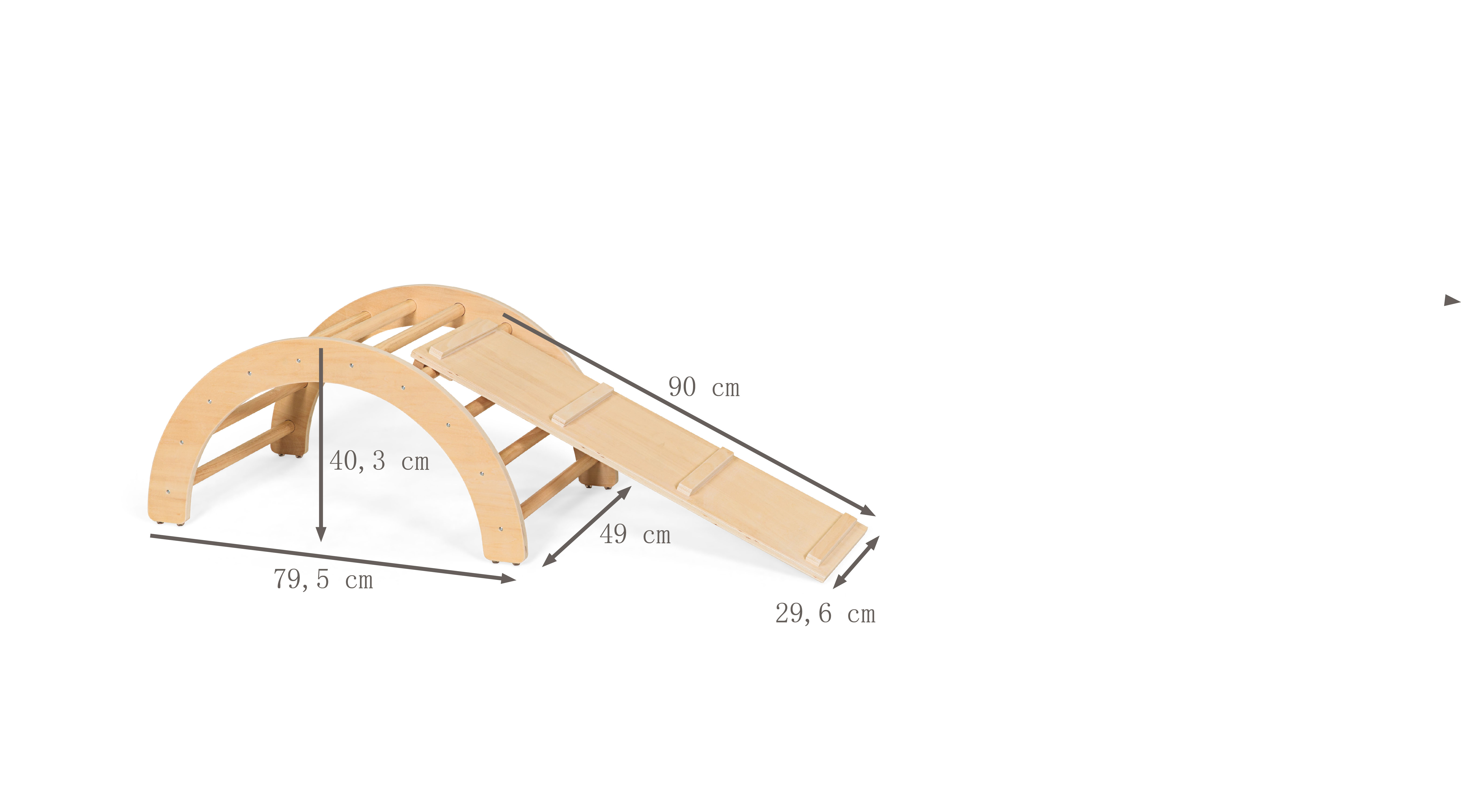 Children's Wooden Climbing Fra - Kids Outdoor Wooden Climbing Frame reseña y precio