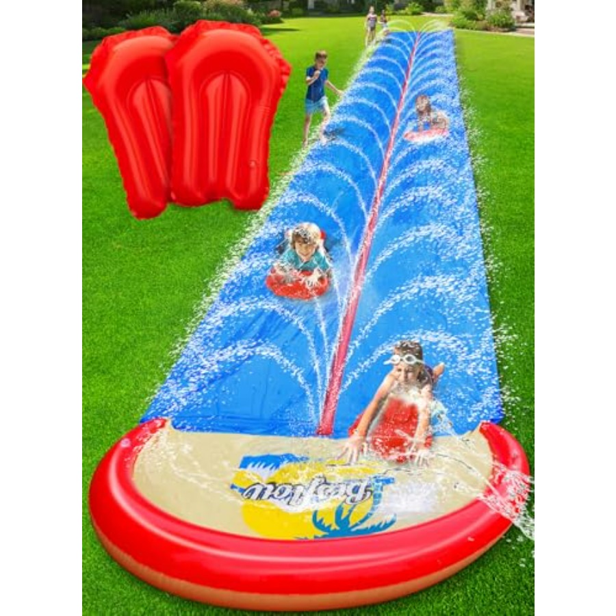 Outdoor backyard water slide f - Kids Outdoor Water Sprinkler reseña y precio