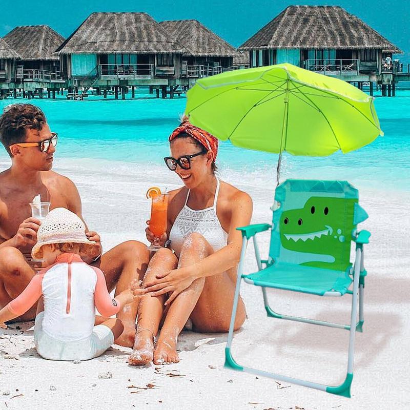 Kids Umbrella Chair Beach Sand - Kids Outdoor Lawn Chair reseña y precio