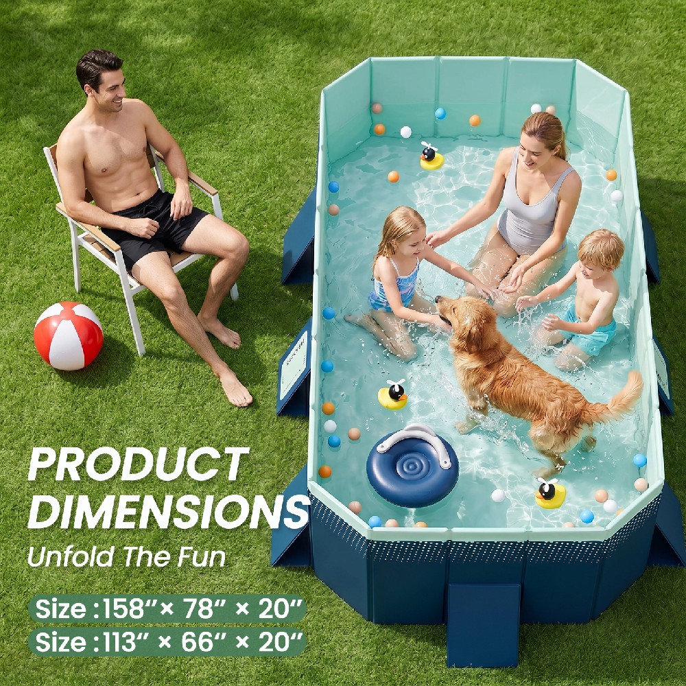 4m/3m Foldable Large Rectangul - Kids Outdoor Inflatable reseña y precio